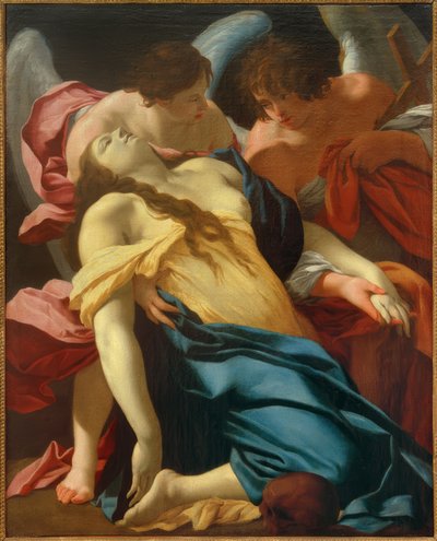 Flauwvallen van Maria Magdalena door Simon Vouet